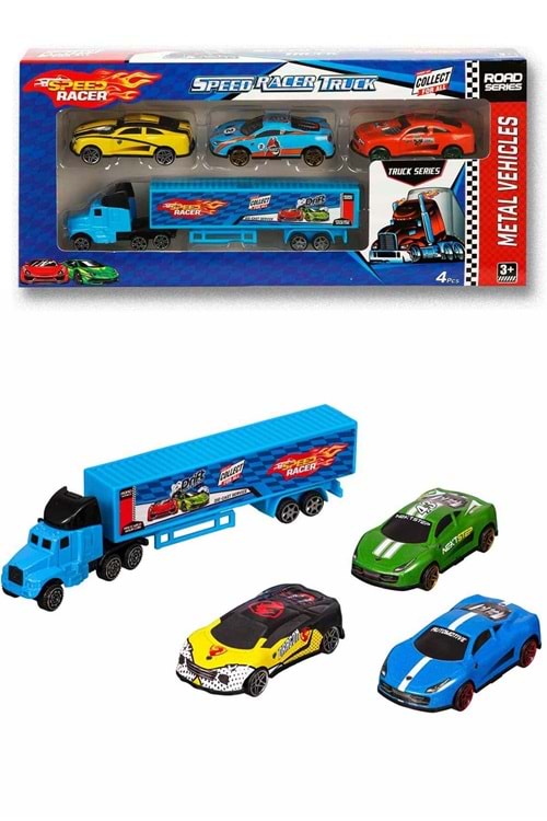TOYSAN TIR SETİ 3 LÜ METAL ARABA TOY-40