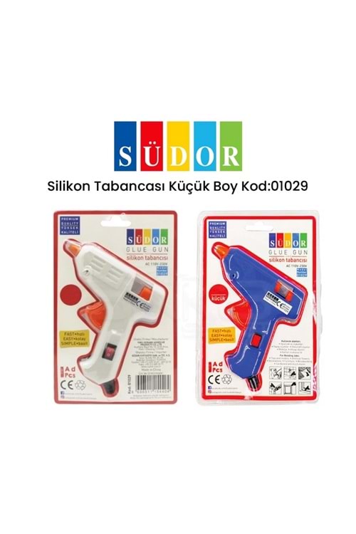 SÜDOR SİLİKON TABANCASI KÜÇÜK BOY KOD:01029