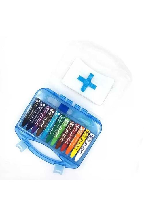 DOMS PASTEL BOYA 12 RENK ÇANTALI KOD:8414