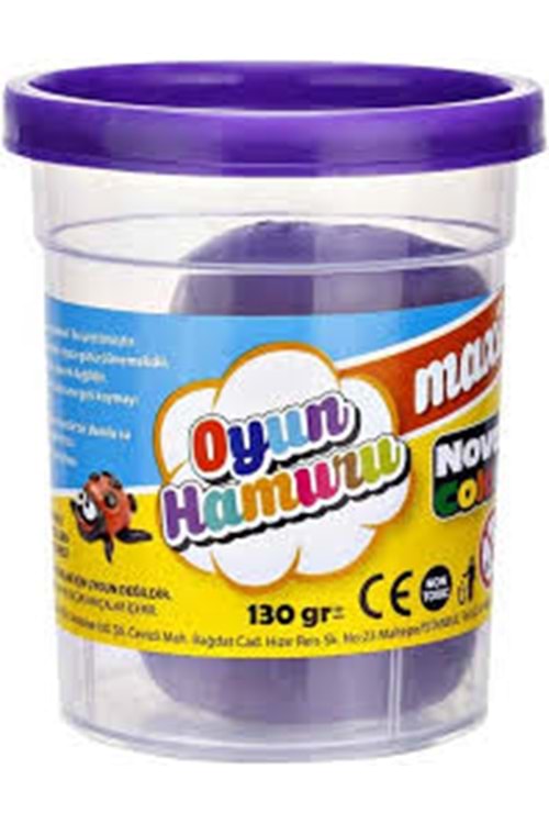 NOVA COLOR OYUN HAMURU MOR 100 GR.MAXİ NC-4149