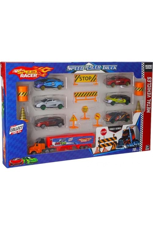TOYSAN TIR SETİ TRAFİK LEVHALI 6 LI SET TOY49