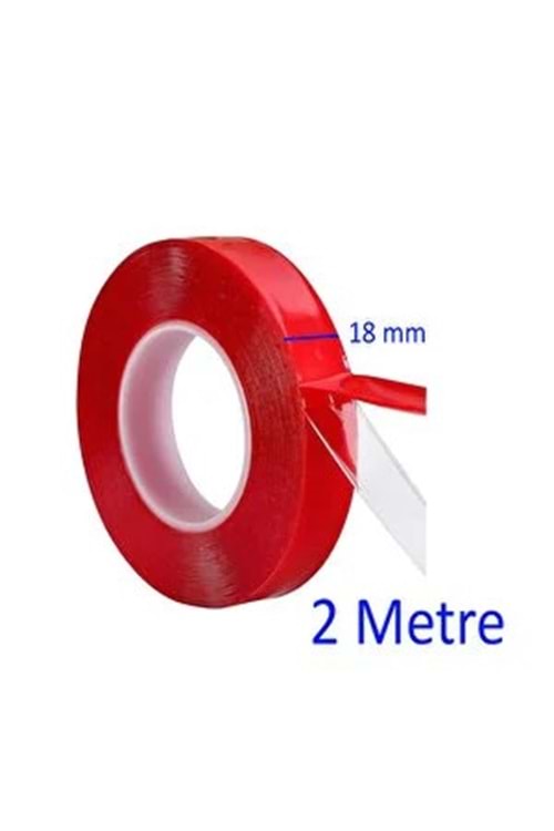 ONBA ÇİFT TARAFLI SİLİKON BANT 18 MM*2M.