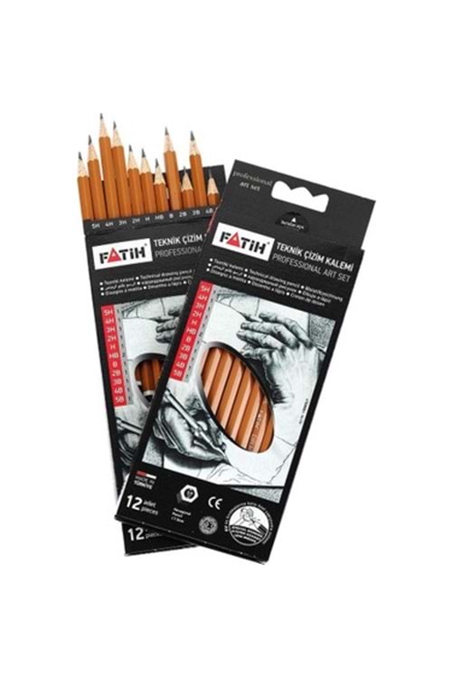 FATİH TEKNİK ÇİZİM KALEMİ PROFESYONEL SETİ12 Lİ