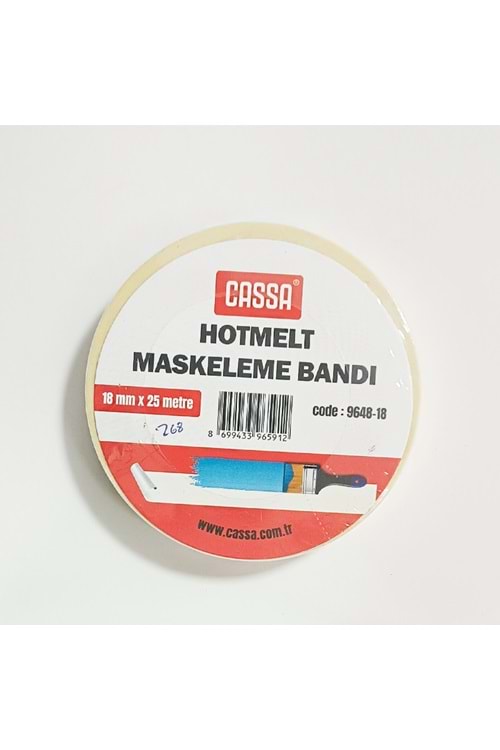 CASSA MASKELEME BANDI 18MM*25 MT.KOD:9648-24