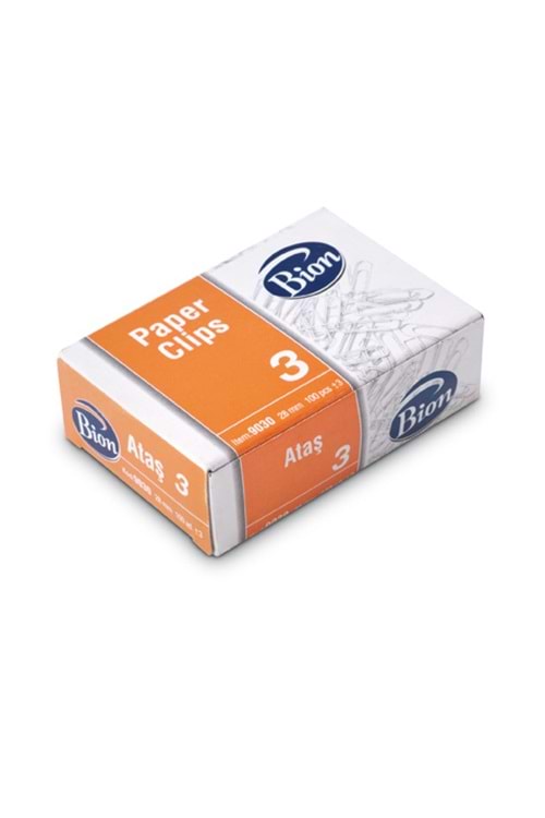 BİON ATAŞ NO:3 NİKEL 100 LÜ PK.KOD:8030