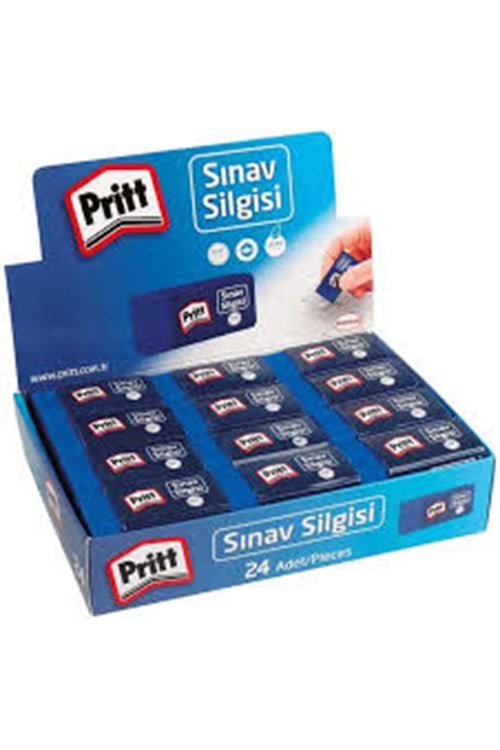 PRİTT MAVİ SINAV SİLGİSİ 24 LÜ