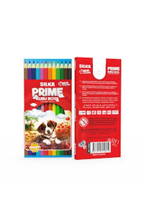 SİLKA KURU BOYA 12 RENK PRIME-1045