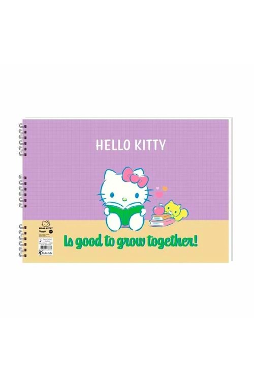 KESKİN RESİM DEFTERİ 25*35 CM.15 YP.SPİR.HELLO KİTTY 300215-08