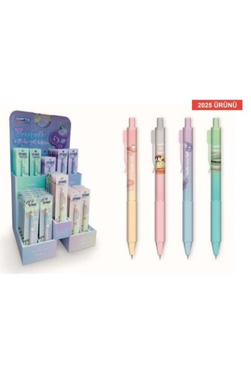 GIPTA JEL KALEM KOKULU SMELLS 05 MM. 96 LI STAND F1476