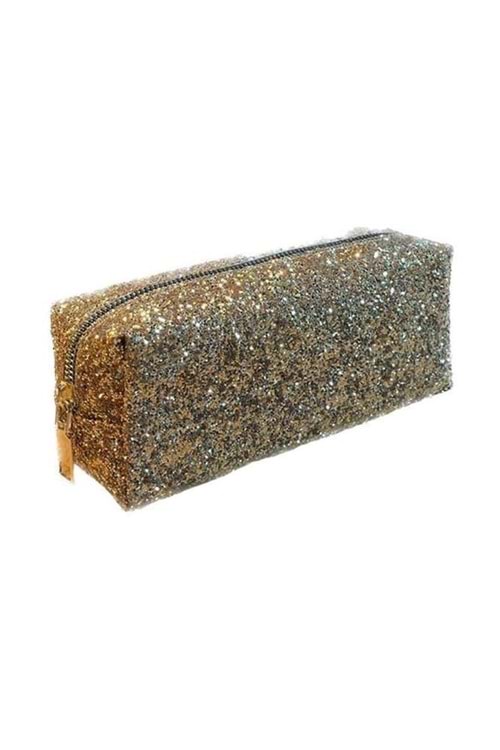 UNİCUS KALEM ÇANTASI SWAROVSKİ TAŞLI İNCE FERMUAR UNCS-952