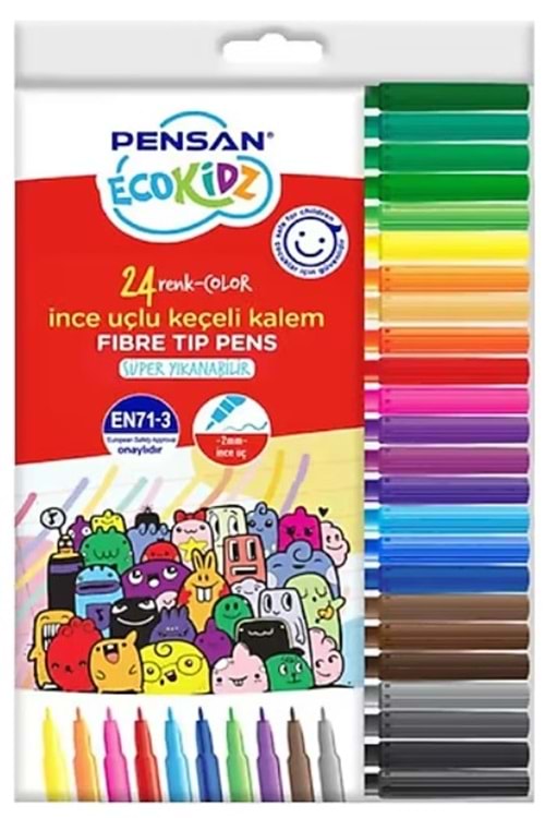 PENSAN KEÇELİ KALEM 24 RENK