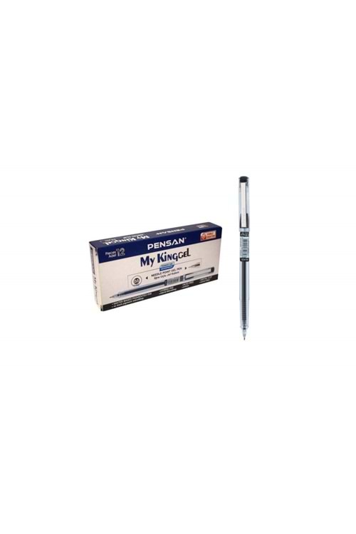 PENSAN JEL KALEM 12 Lİ 0.5 MM.SİYAH MY-KİNG