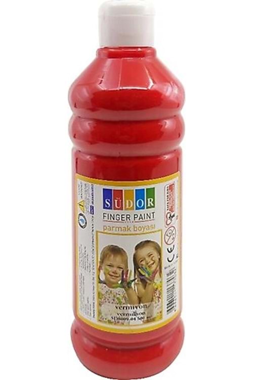 SÜDOR PARMAK BOYASI 500 ML.VERMİYON
