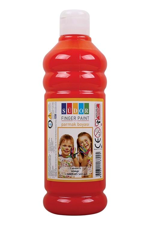 SÜDOR PARMAK BOYASI 500 ML.TURUNCU