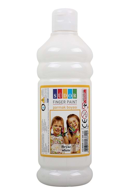 SÜDOR PARMAK BOYASI 500 ML.BEYAZ