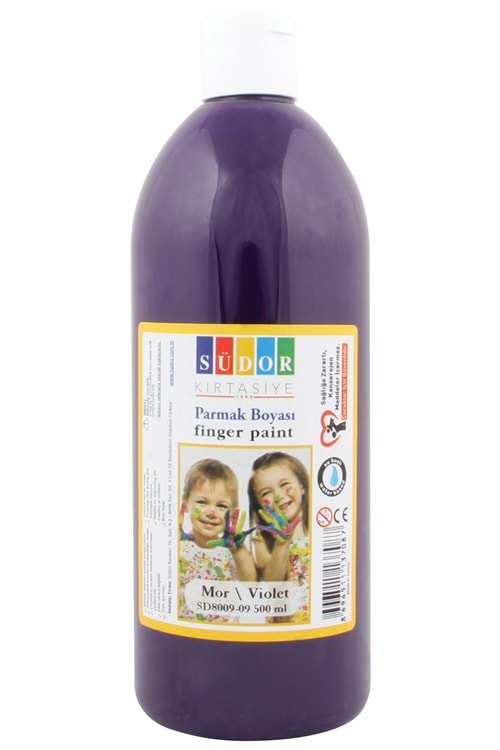 SÜDOR PARMAK BOYASI 500 ML.MOR