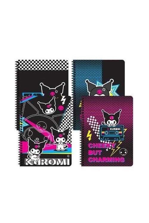KESKİN 80 YP.DEFTER A4 KARELİ KUROMİ SPİR.KARTON KPK.
