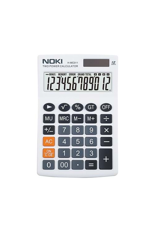 NOKİ HESAP MAKİNESİ BEYAZ H-MC011