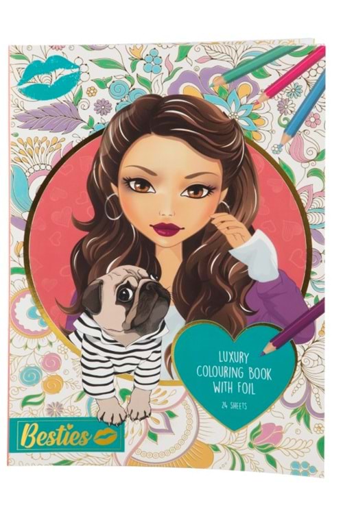 TAROS LUXURY COLOURING BOOK A4 24 YP.140033