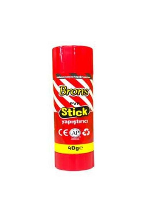 BRONS STİCK YAPIŞTIRICI 40 GR.12 Lİ PK.BR-487