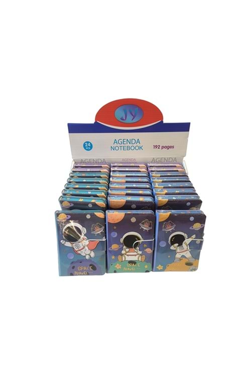 AGENDA PUFFY KABARTMA ASTRONOT 9X13 NOT DEFTERİ