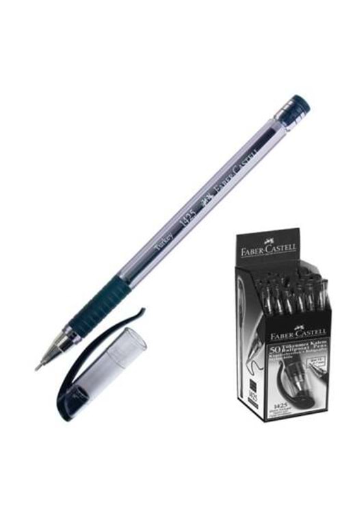 FABER-CASTELL TÜKENMEZ KALEM SİYAH 50 Lİ PK.1425