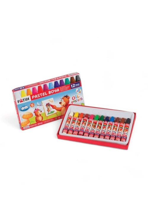 FATİH PASTEL BOYA 12 RENK