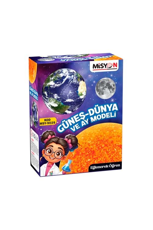 MİSYON 5 Lİ GÜNEŞ-DÜNYA AY MODELİ MSY-9029