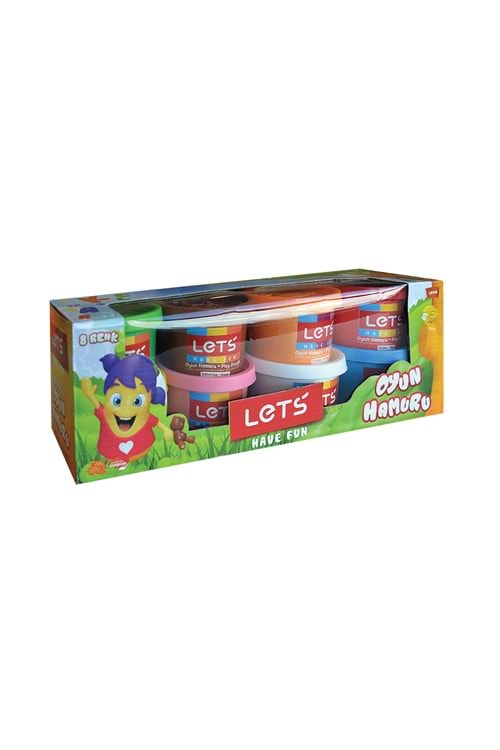 LETS OYUN HAMURU 8 RENK 800 GR. L8348