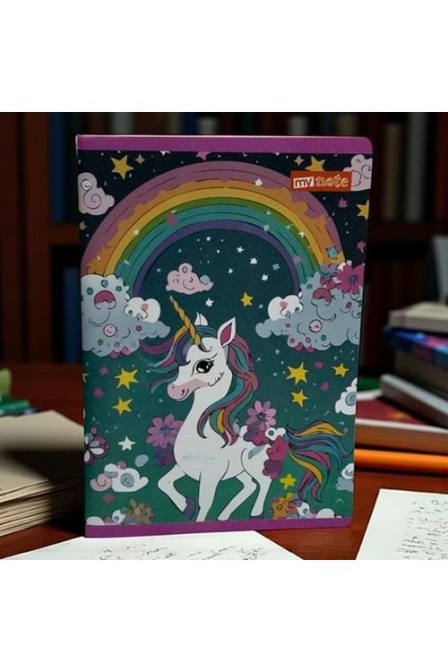 MYNOTE 60 YP.A4 DEFTER ÇİZGİLİ DİKİŞLİ UNİCORN PP.KPK.