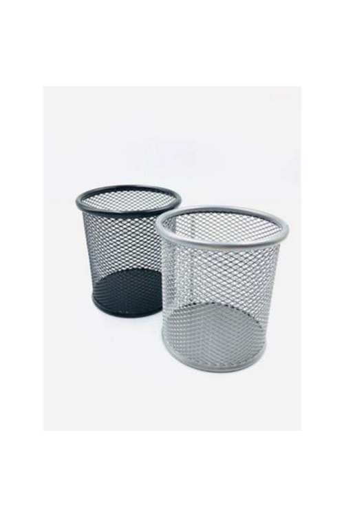LİNEA PERFORE METAL KALEMLİK FİLELİ SİYAH-GÜMÜŞ