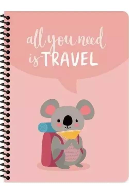 KESKİN 80 YP.DEFTER A5 KARELİ SPİR.GEZGİNLER