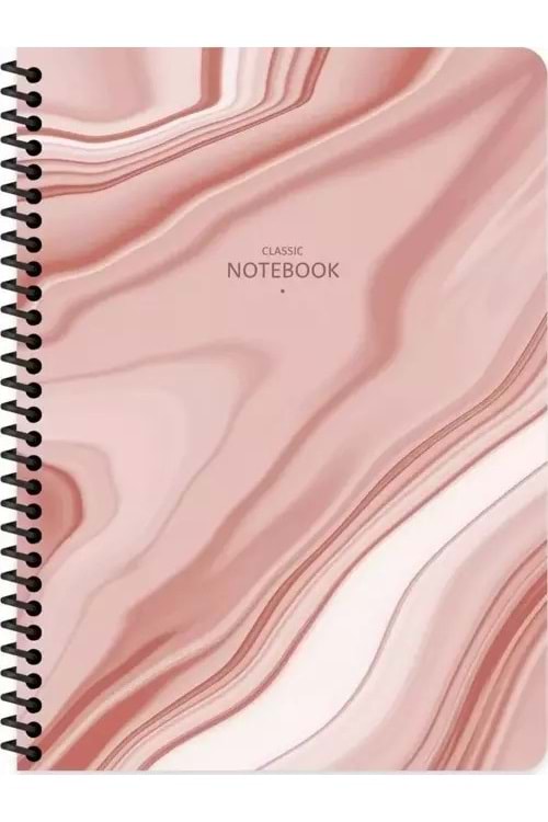KESKİN 80 YP.DEFTER A5 KARELİ SPİR.CLASSİC MARBLE