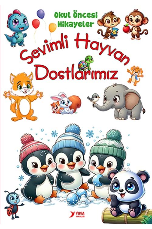 YUVA OKUL ÖNCESİ SEVİMLİ HAYVAN DOSTLARIMIZ 10 LU SET BÜYÜK BOY