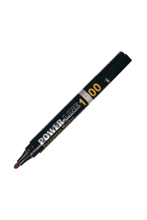 LİNEPLUS PERMANENT MARKER SİYAH 12 Lİ YUVARLAK UÇ 3 MM.