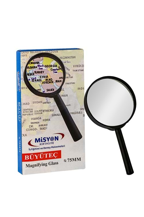MİSYON PLASTİK BÜYÜTEÇ 75 MM.