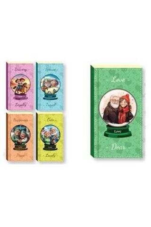LİLAMOR YAŞLI İNSANLAR DEFTER 7,5X14 96 SYF.ÇİZGİLİ