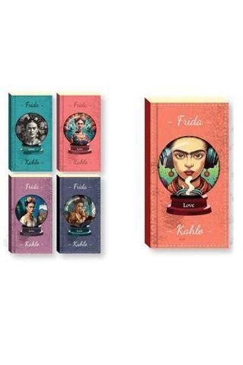 LİLAMOR FRIDA KAHLO DEFTER 7,5X14 CM. 96 SYF.ÇİZGİLİ