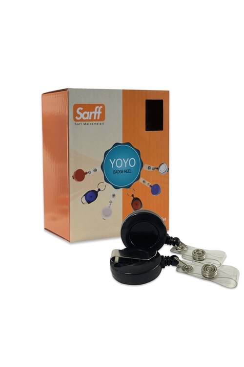 SARFF YUVARLAK YOYO SİYAH EKO