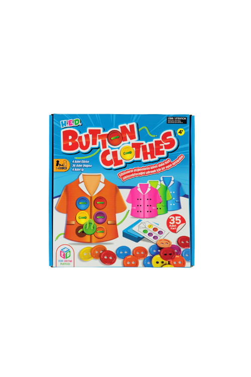 HOBİ EĞİTİM DÜNYASI BUTTON CLOTHES DÜĞME OYUNU