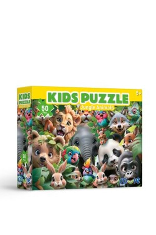 JOKER PUZZLE 50 Lİ 34*48 CM.AFRİCAN ANİMALS