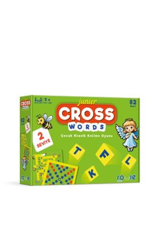 JOKER KELİME OYUNU JUNİOR CROSS WORD 2 SEVİYE