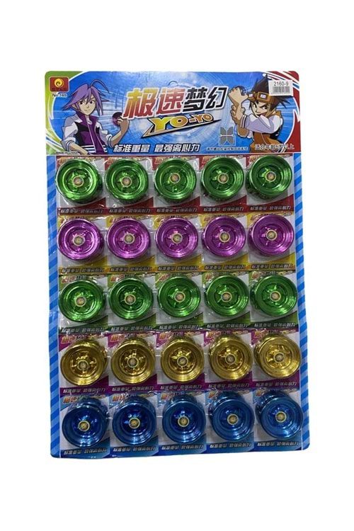 İBİS YOYO METALİK RENKLİ 24 LÜ PK.