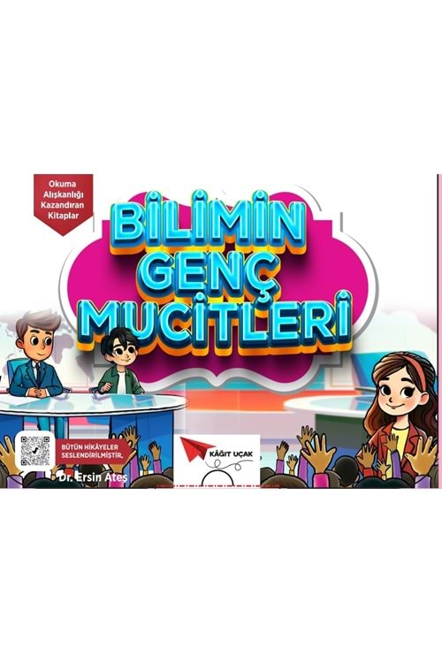 KAĞIT UÇAK 3.SINIF BİLİMİN GENÇ MUCİTLERİ 10 LU HİKAYE SETİ
