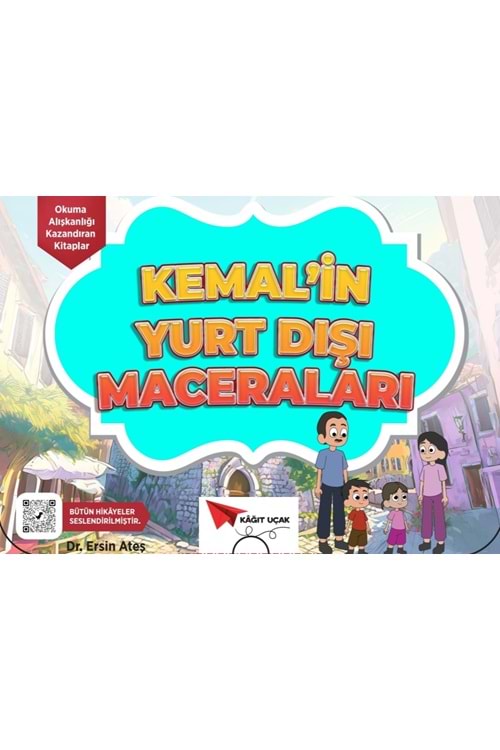 KAĞIT UÇAK 3.SINIF KEMAL'İN YURTDIŞI MACERALARI 10 LU HİKAYE SETİ