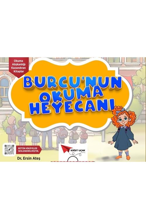 KAĞIT UÇAK 1.SINIF BURCU'NUN OKUMA HEYECANI 10 LU HİKAYE SETİ