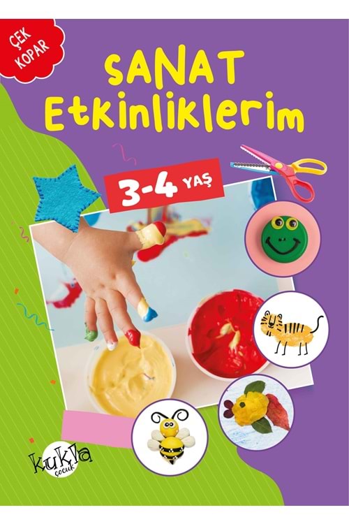 KUKLA SANAT ETKİNLİKLERİM 3-4 YAŞ
