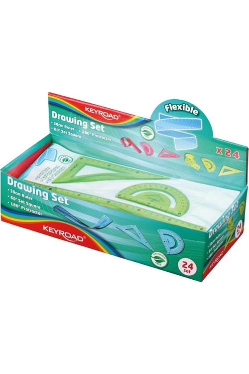 KEYROAD ESNEK ÇİZİM SETİ 3 LÜ FLEXİBLE KR971417