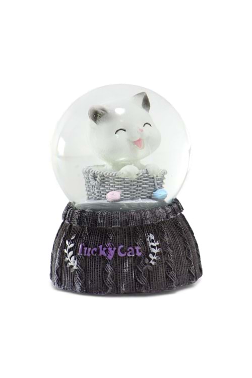 HEDİYELİK CAM SULU KÜRE IŞIKLI ORTA BOY hs-202