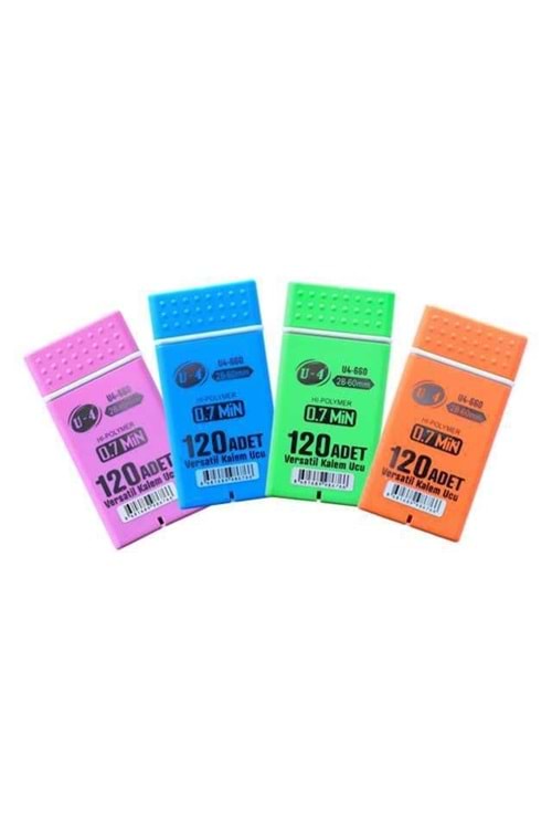 U-4 MİN-UÇ 0.7 MM.120 Lİ U4-660